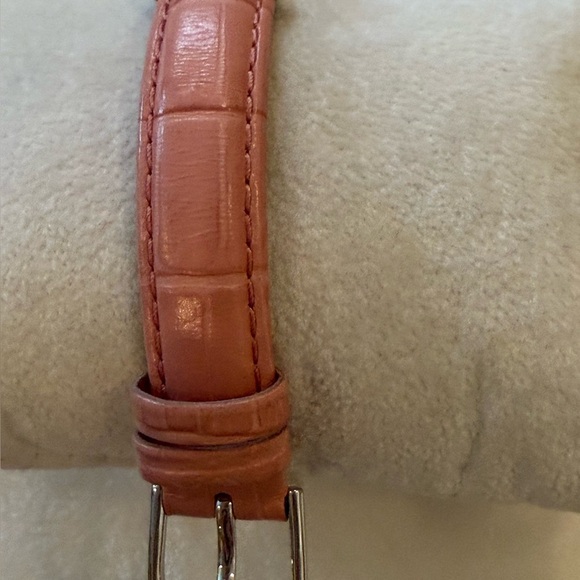 Honora Pink Leather & Pearl Bracelet – Genuine Leather, Silver Accents - EUC - Picture 9 of 13